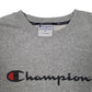 Mens Grey Champion  Crewneck Jumper