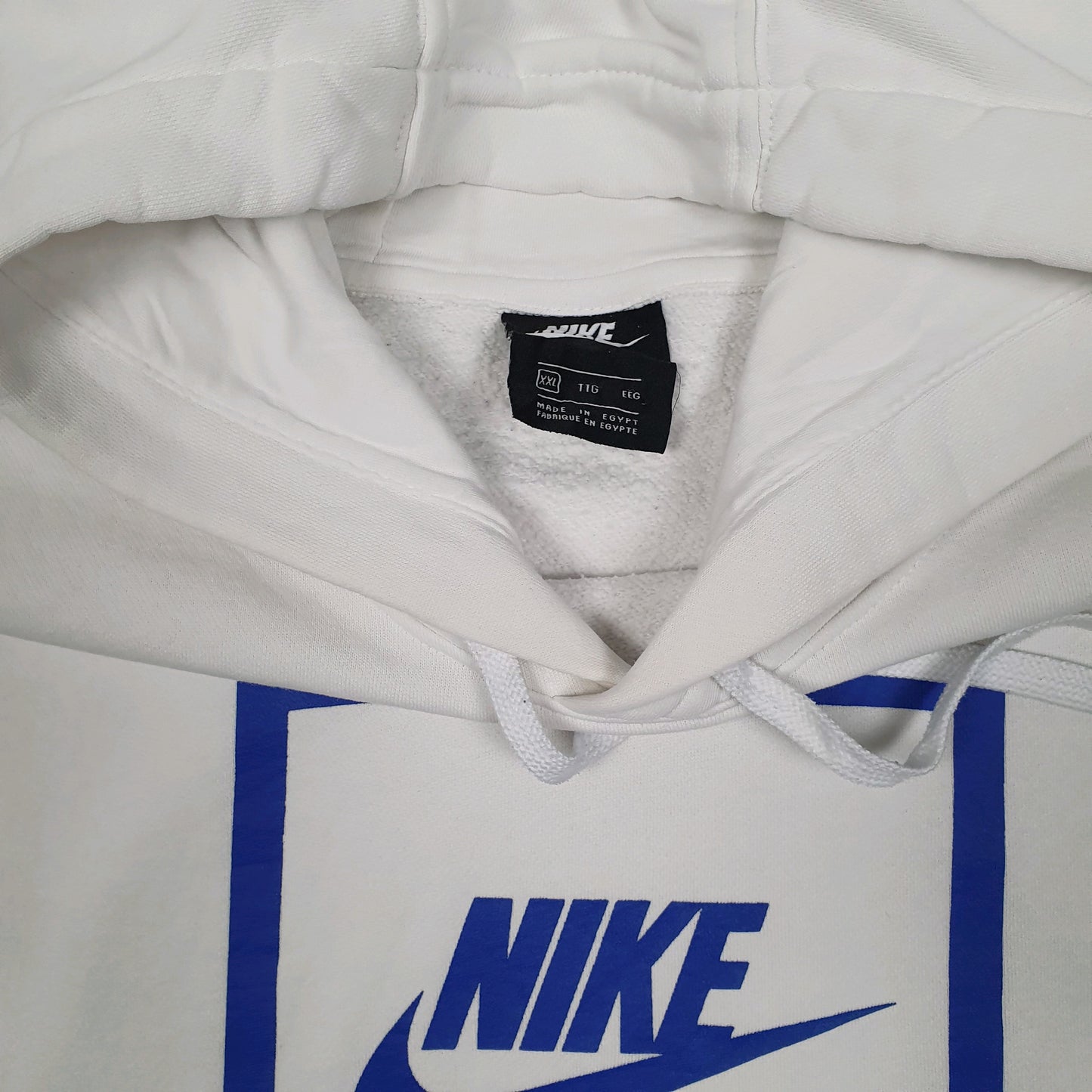 Mens White Nike  Hoodie Jumper