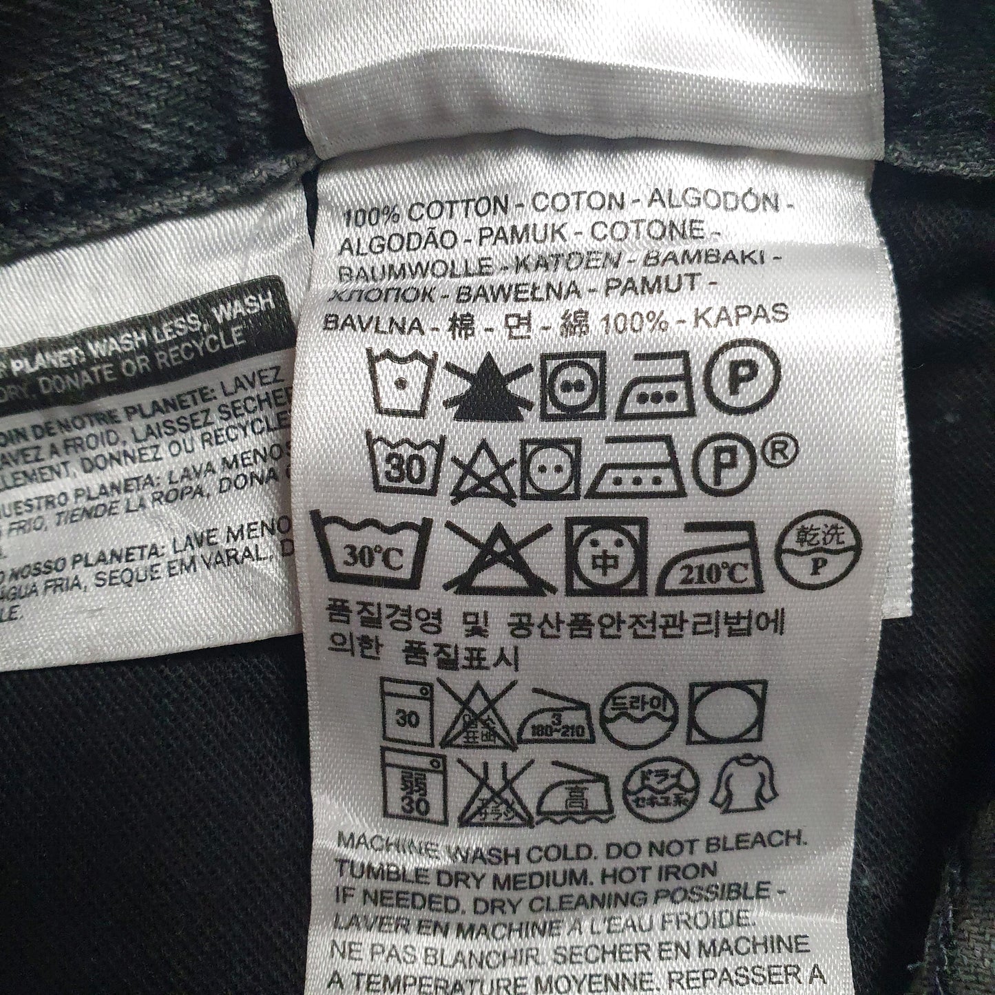 Mens Grey Levis   Jeans