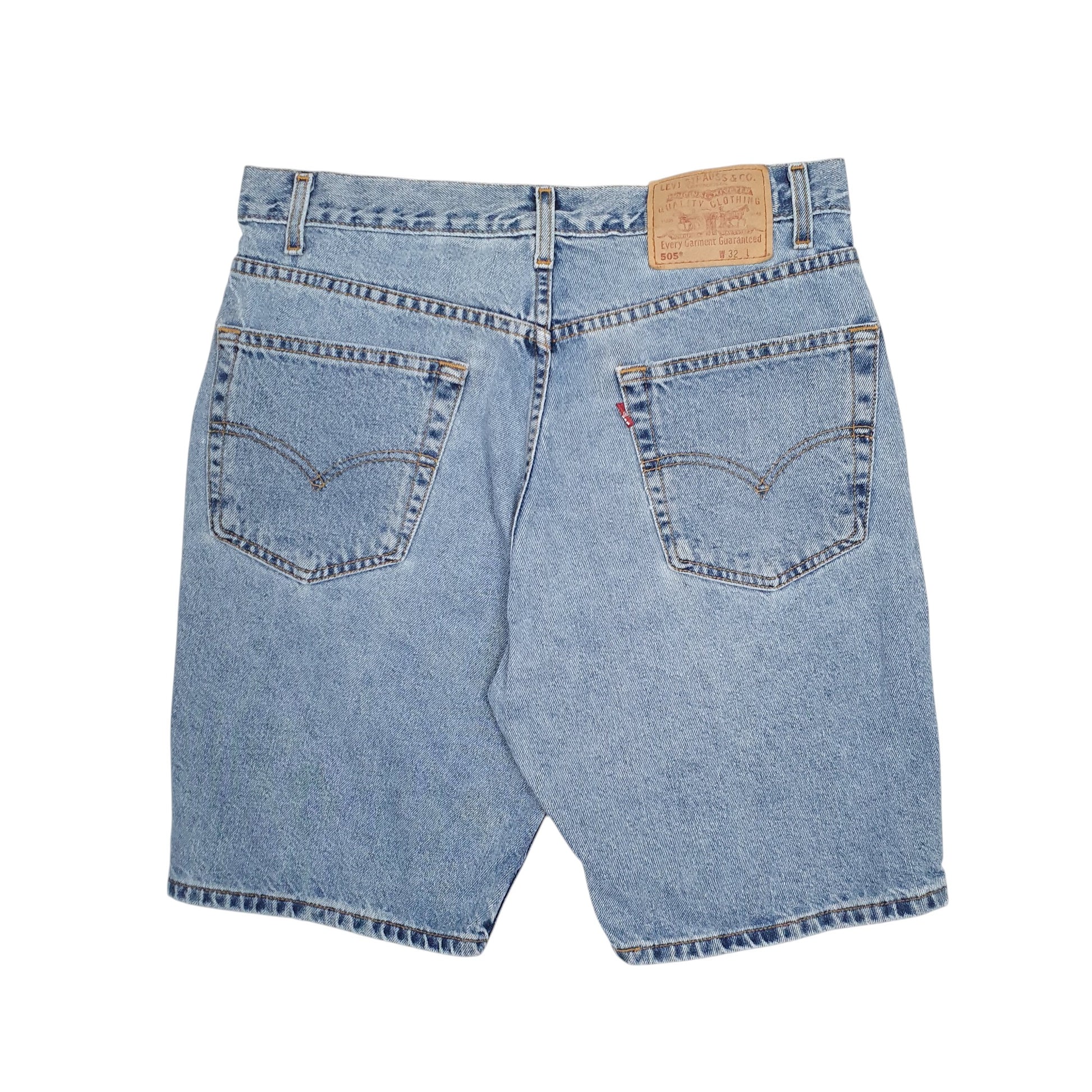 Mens Blue Levis 505 Vintage 90s  Shorts