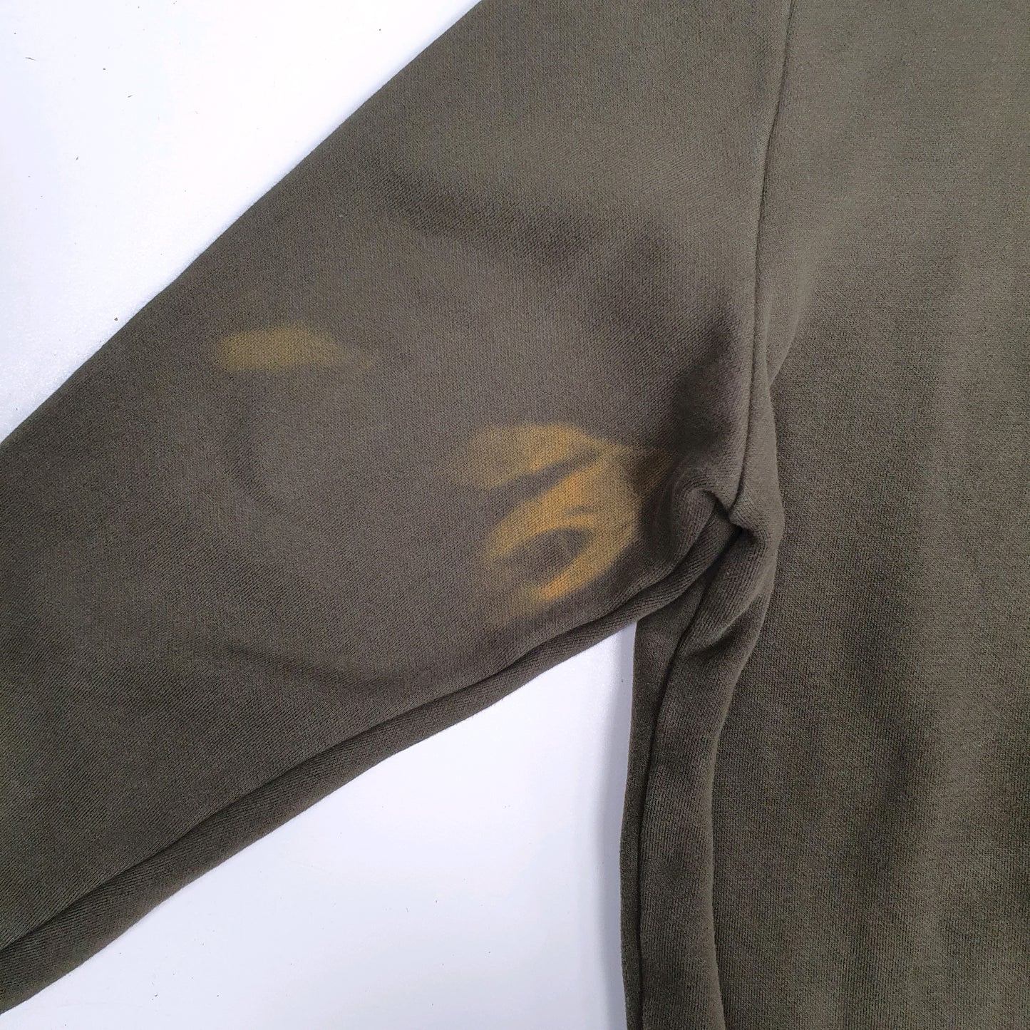 Mens Green Puma  Hoodie Jumper