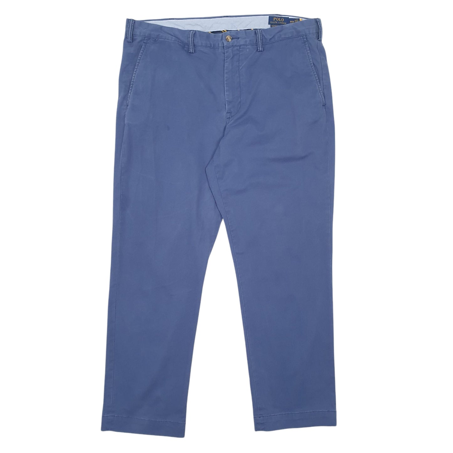 Mens Cream Polo Ralph Lauren Stretch Straight Fit Chino Trousers