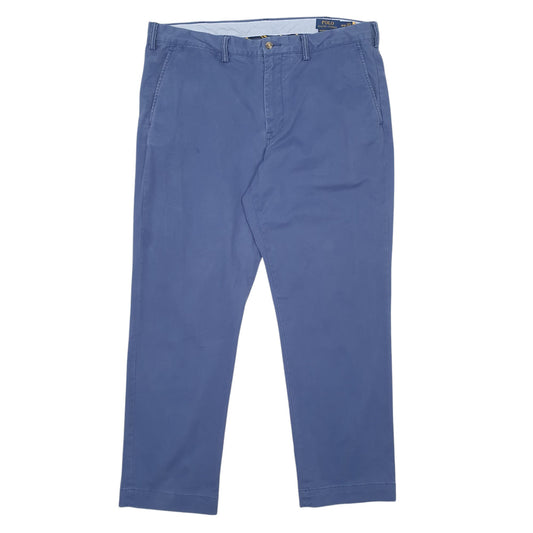 Mens Cream Polo Ralph Lauren Stretch Straight Fit Chino Trousers