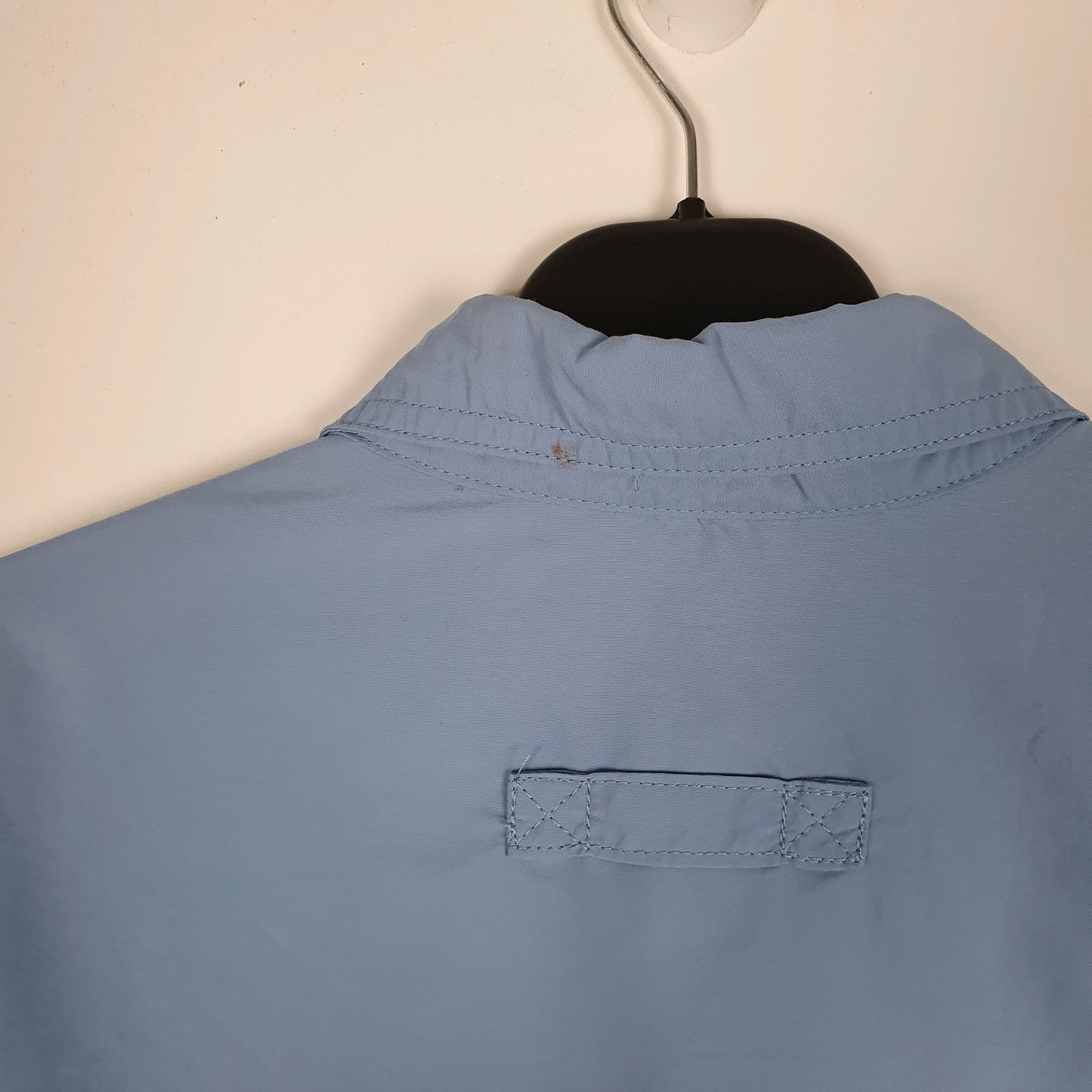 Mens Blue L.L.Bean Walking Hiking  Shirt