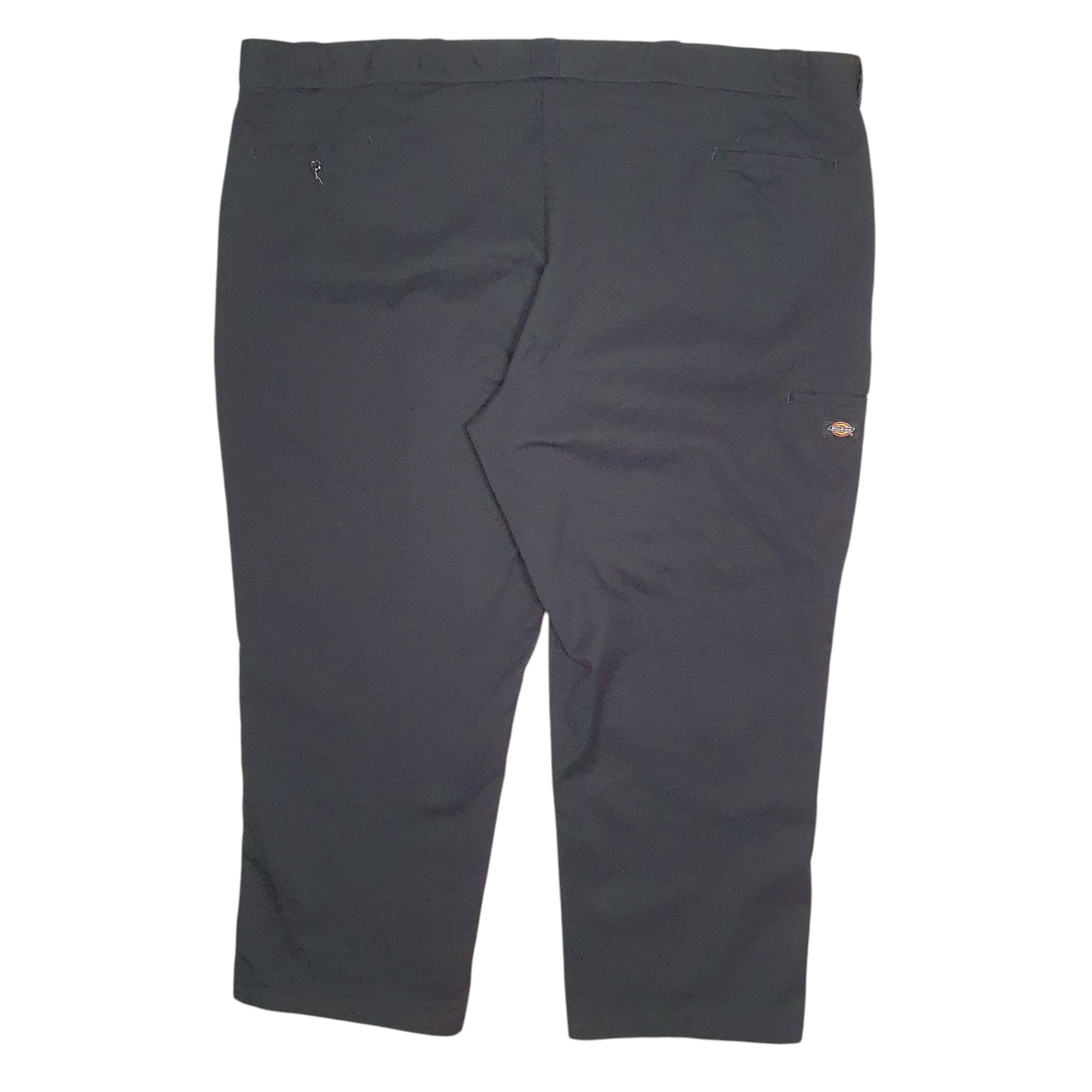 Mens Black Dickies Workwear Loose Fit  Trousers