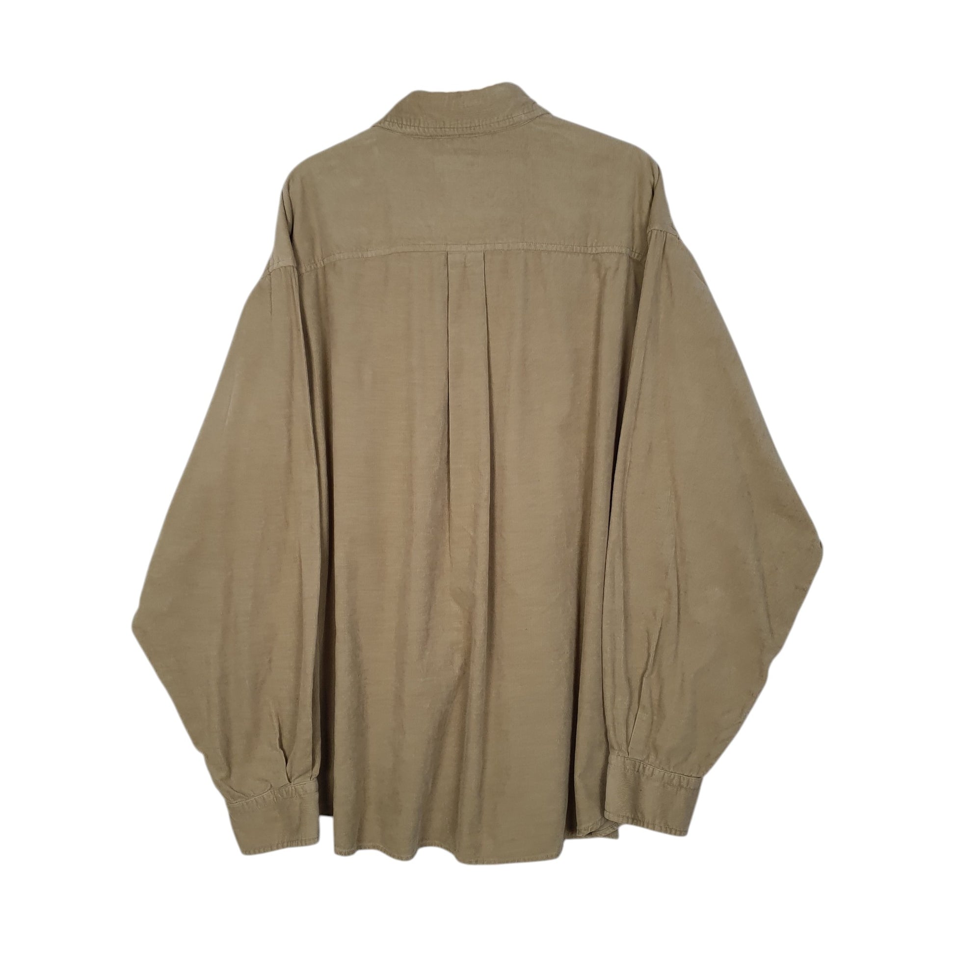 Mens Beige Woolrich Corduroy  Shirt