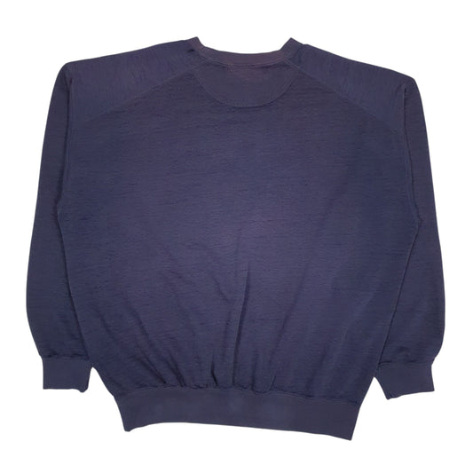 Mens Blue Hard Rock Spellout Las Vegas Lightweight Crewneck Jumper
