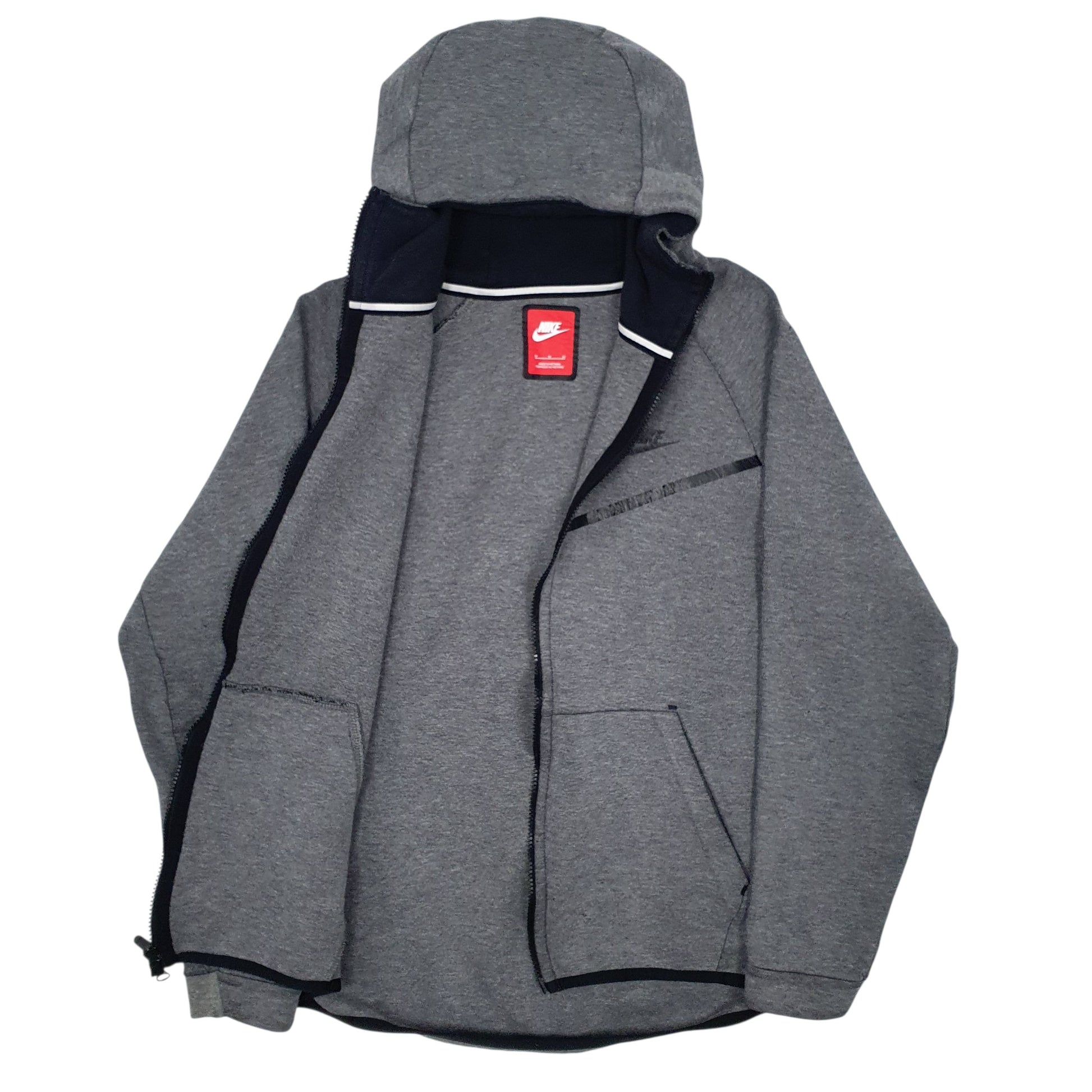 Womens Grey Nike  Full Zip Jumper