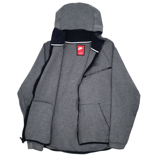 Womens Grey Nike  Full Zip Jumper