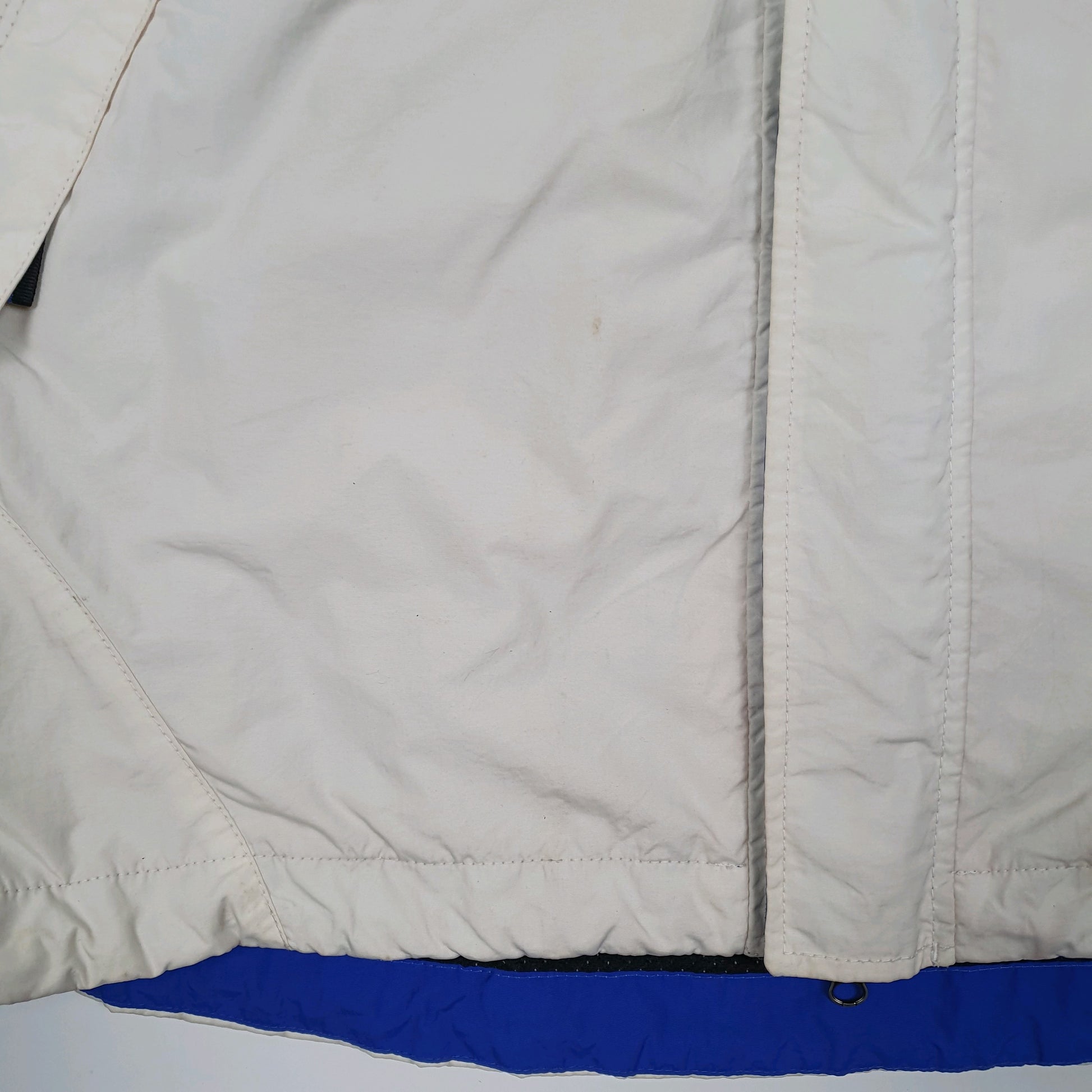Mens White Ralph Lauren Polo Sport Vintage 90s  Coat