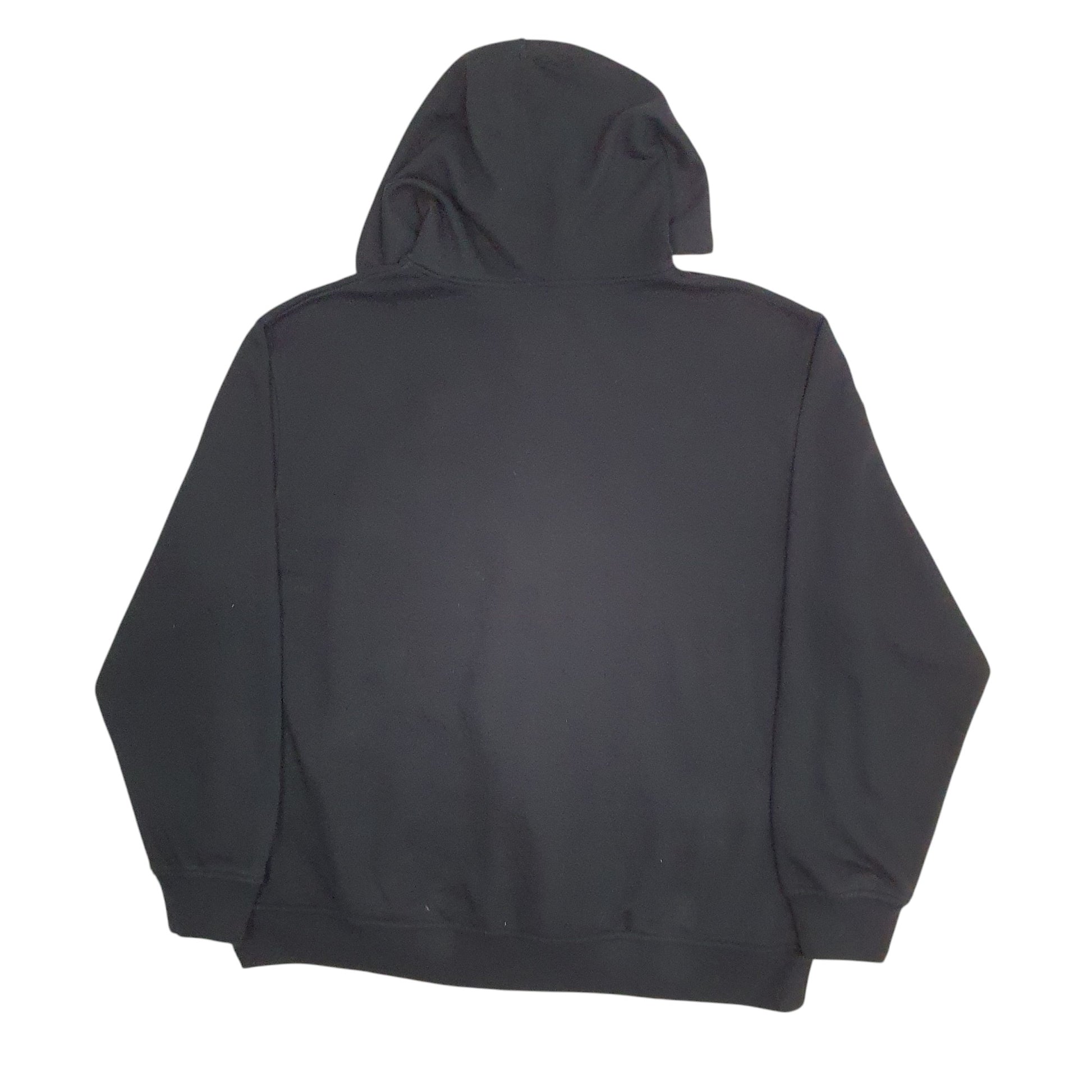 Mens Black Reebok Hockey Hoodie Full Zip Jumper