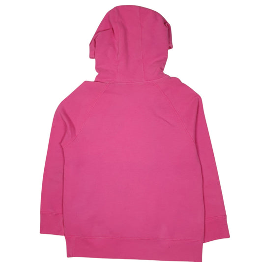 Womens Pink Polo Ralph Lauren Baggy Fit Hoodie Jumper