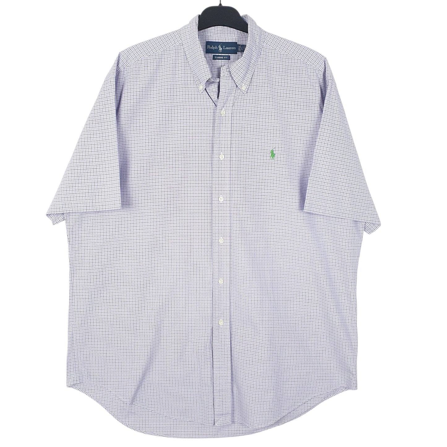 Mens Purple Ralph Lauren  Short Sleeve Shirt