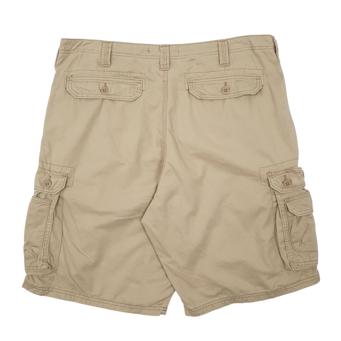Mens Beige Lee  Hoodie Shorts