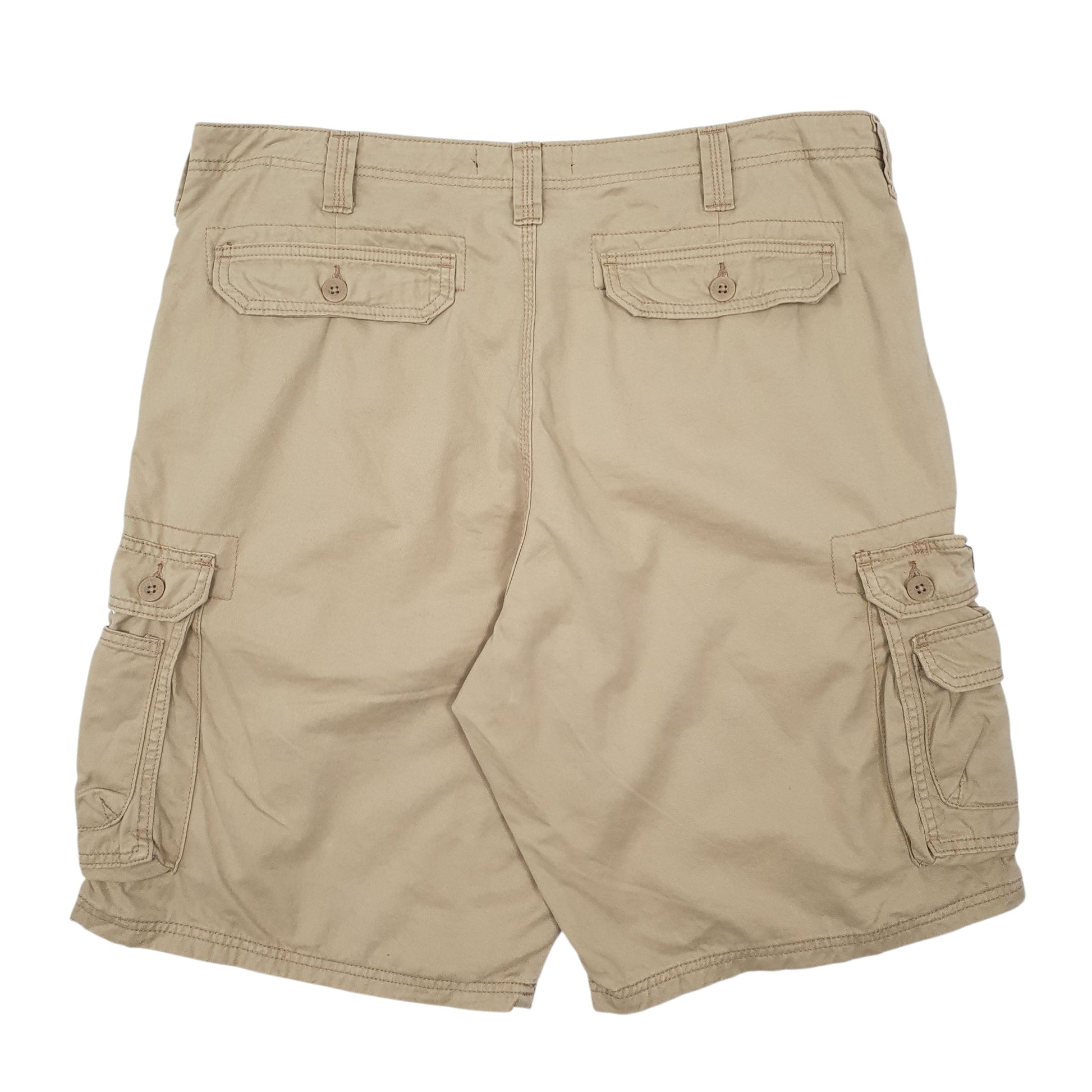 Mens Beige Lee  Hoodie Shorts