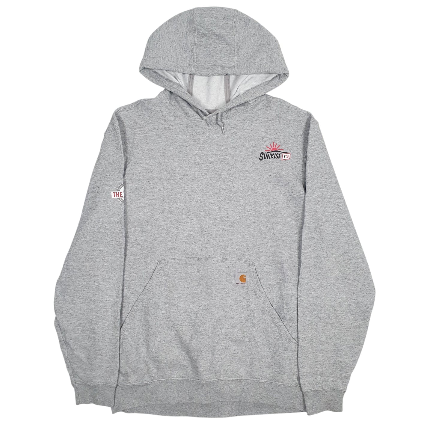 Mens Grey Carhartt  Hoodie Jumper