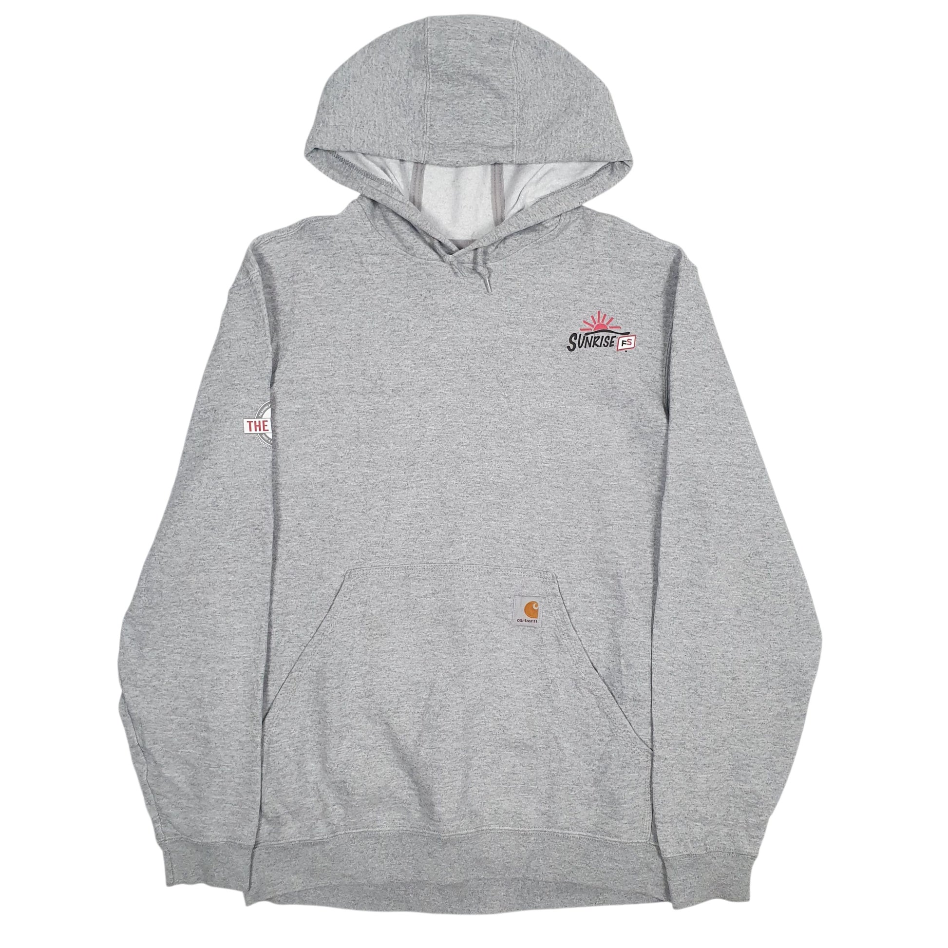 Mens Grey Carhartt  Hoodie Jumper