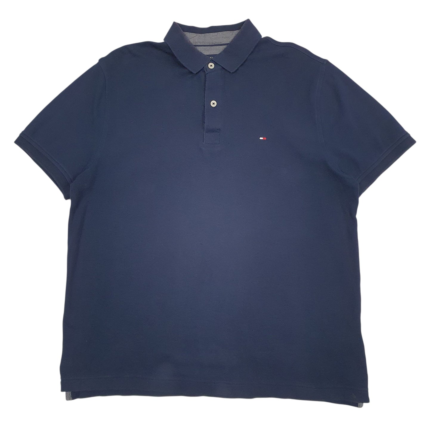 Mens Navy Tommy Hilfiger  Short Sleeve Polo Shirt