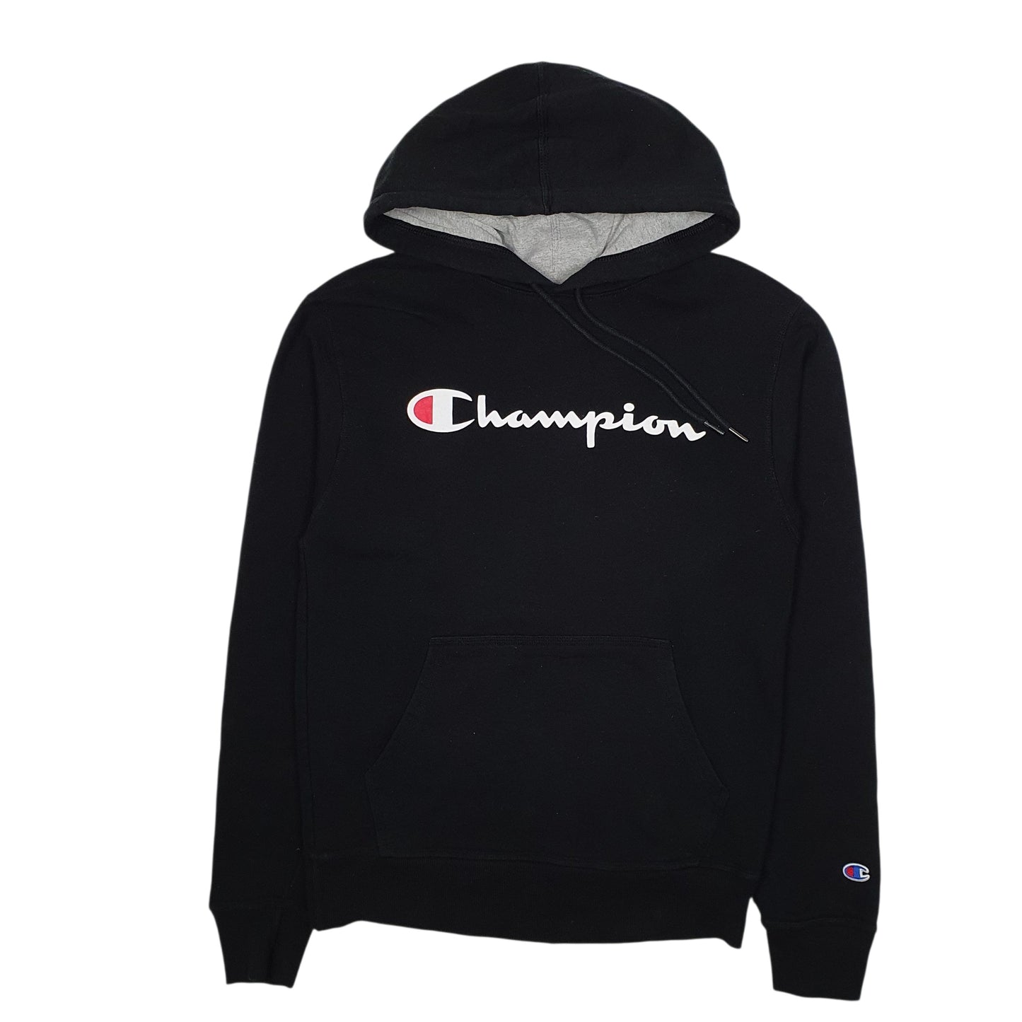 Mens Black Champion  Hoodie Jumper