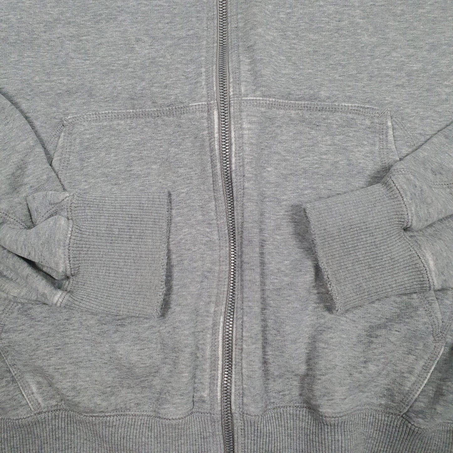 Mens Grey Nike Air Jordan Full Zip Jumper