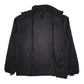 Mens Grey The North Face Padded Hoodie Coat