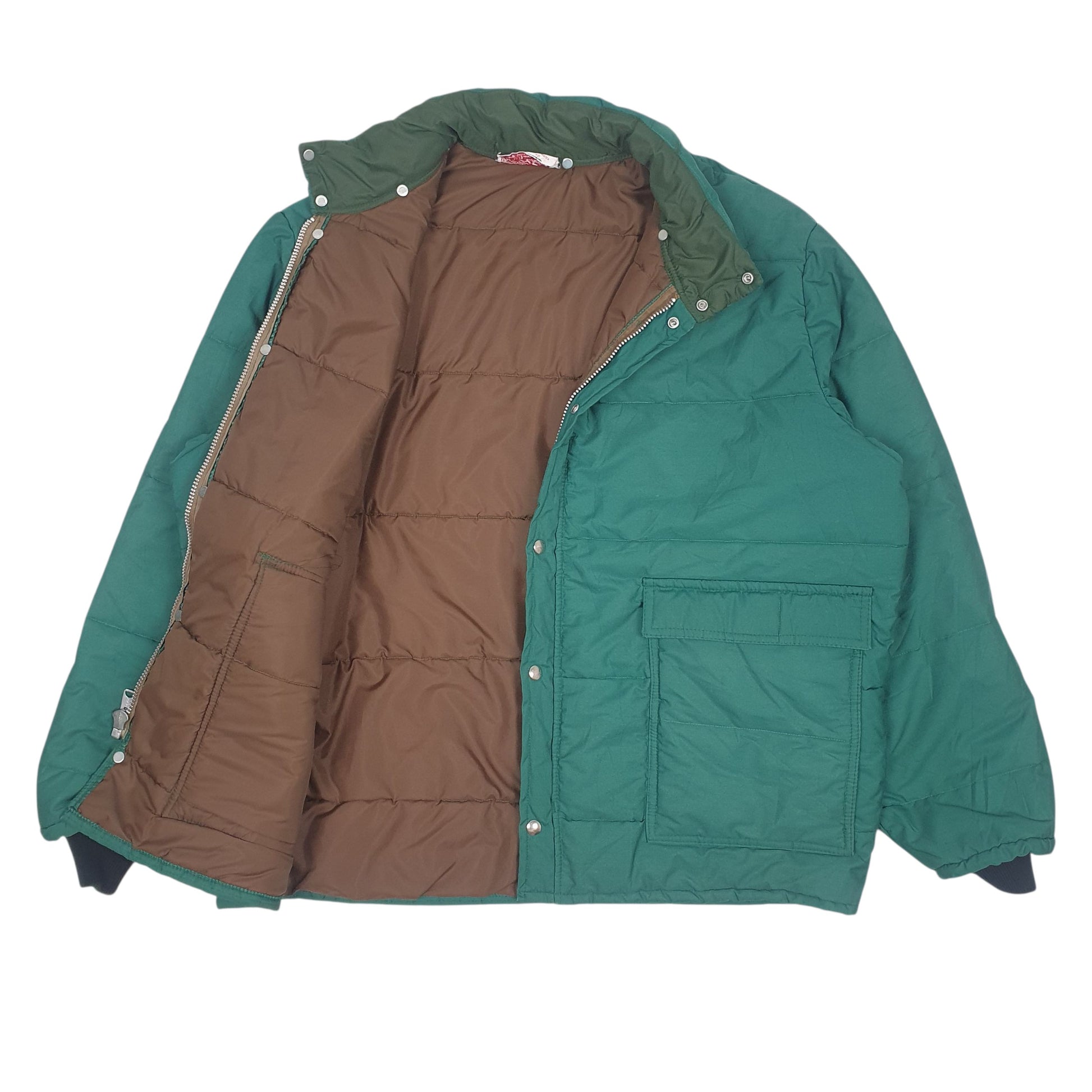 Mens Green Samco Vintage 50s 60s Thermal Twins  Coat