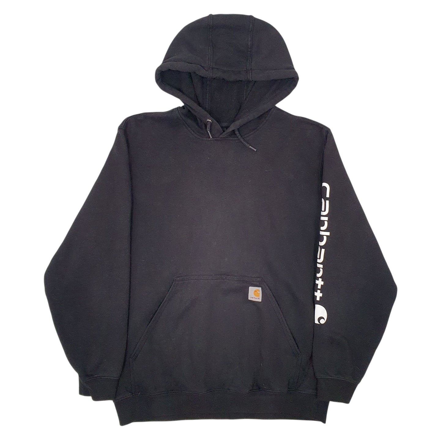Mens Black Carhartt Loose Fit Hoodie Jumper