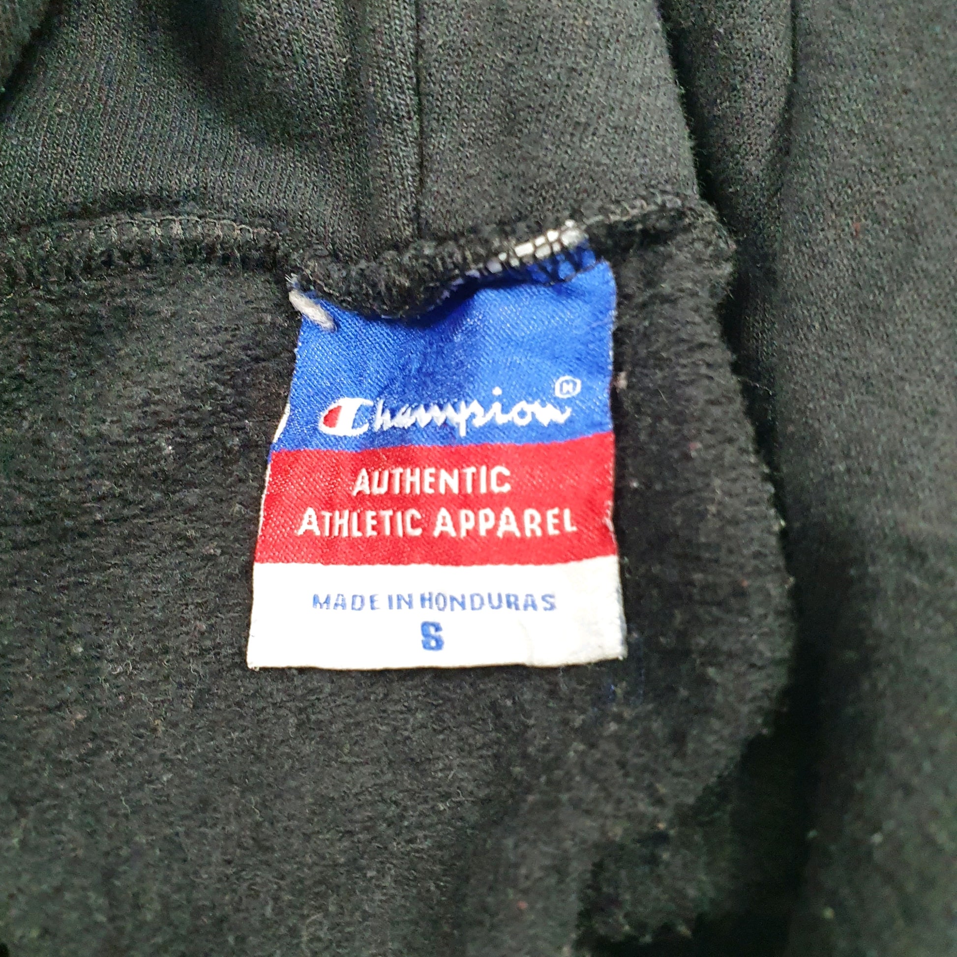 Mens Black Champion  Hoodie Jumper