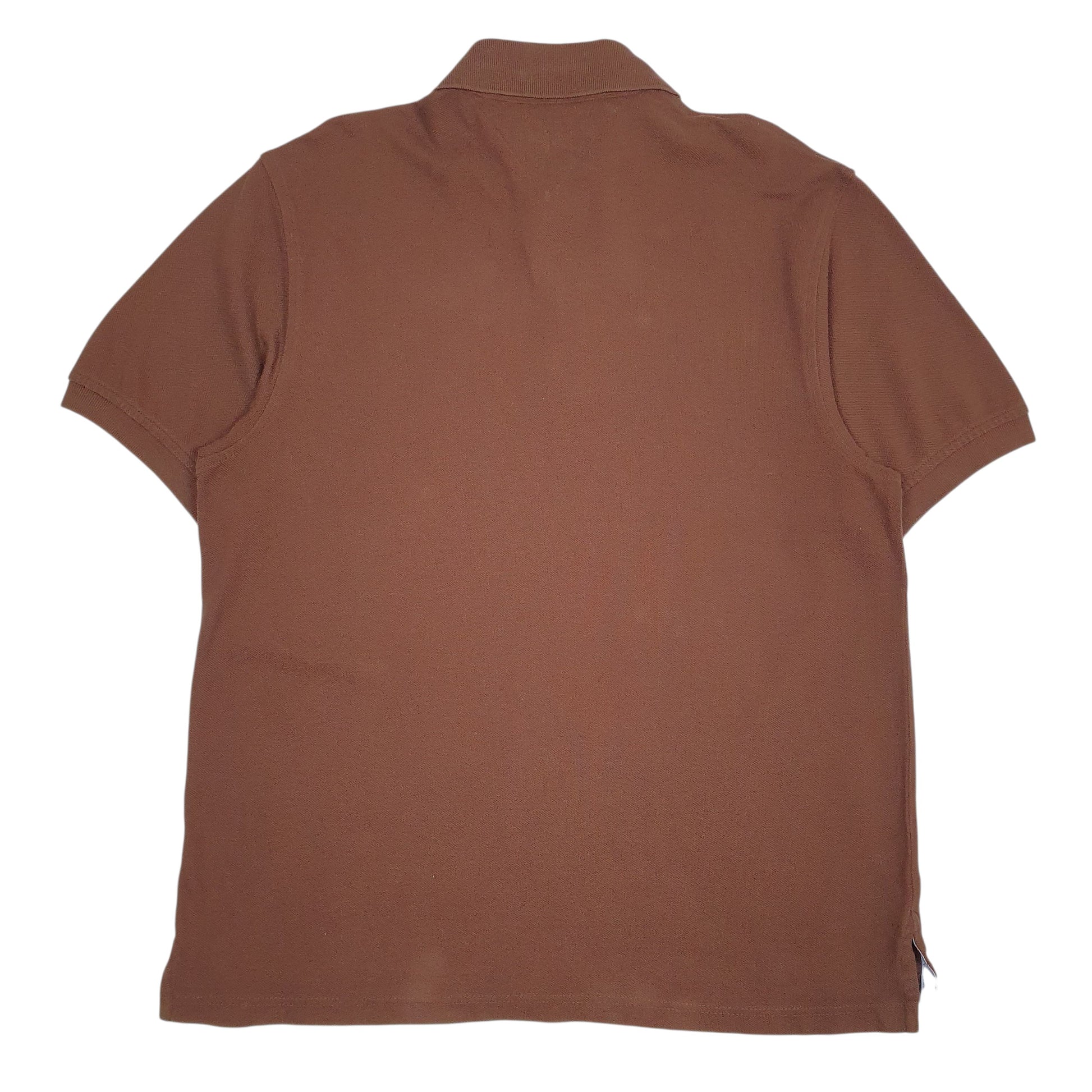 Mens Brown Tommy Hilfiger   Polo Shirt