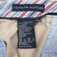 Mens Beige Tommy Hilfiger Pleated  Trousers