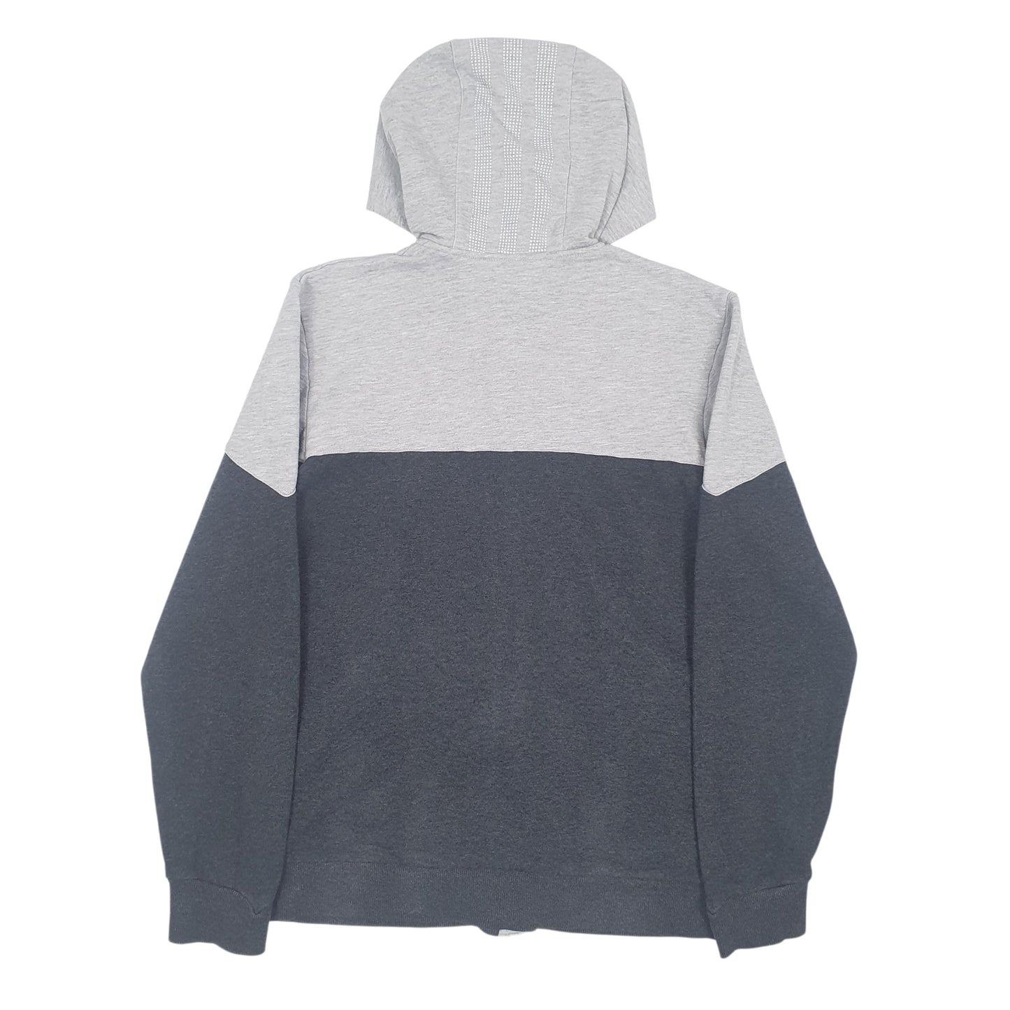 Mens Grey Adidas Golden State Warriors Full Zip Jumper