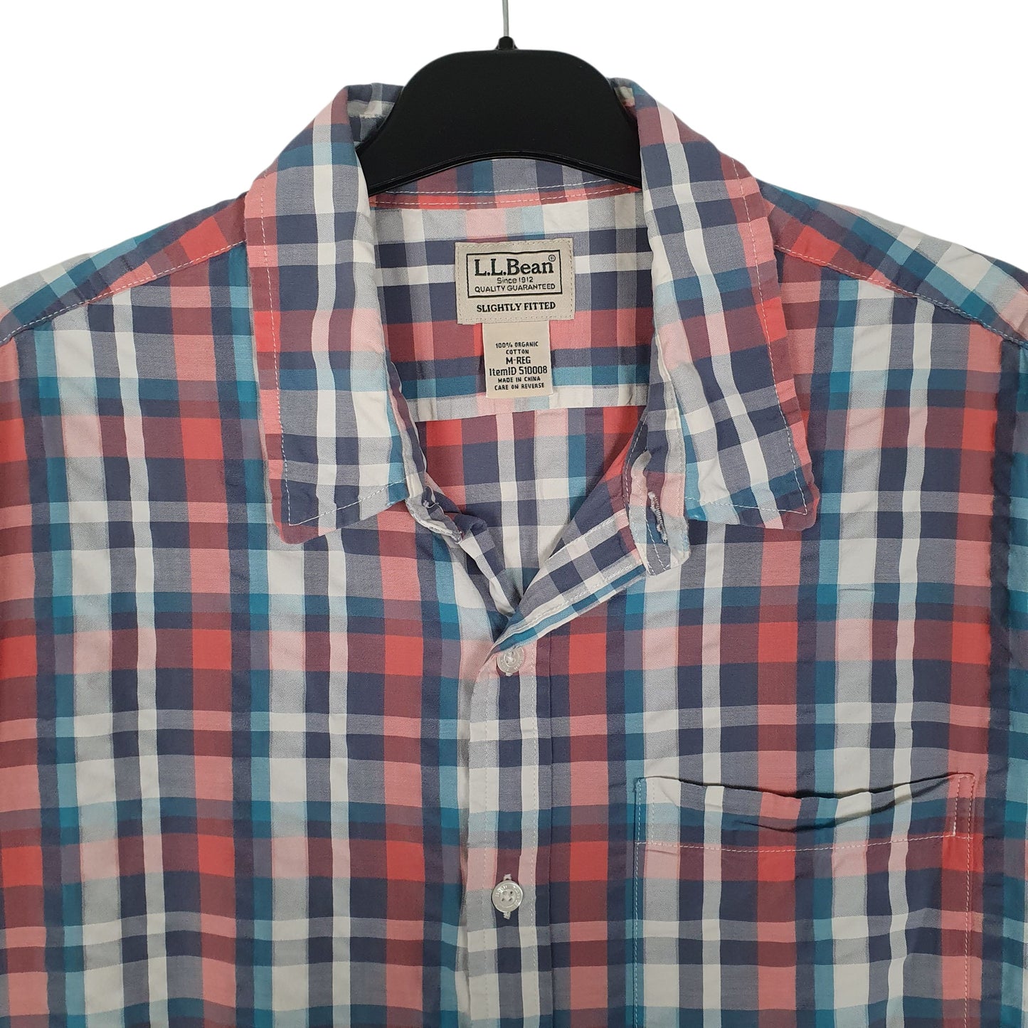 Mens Pink L.L.Bean   Shirt