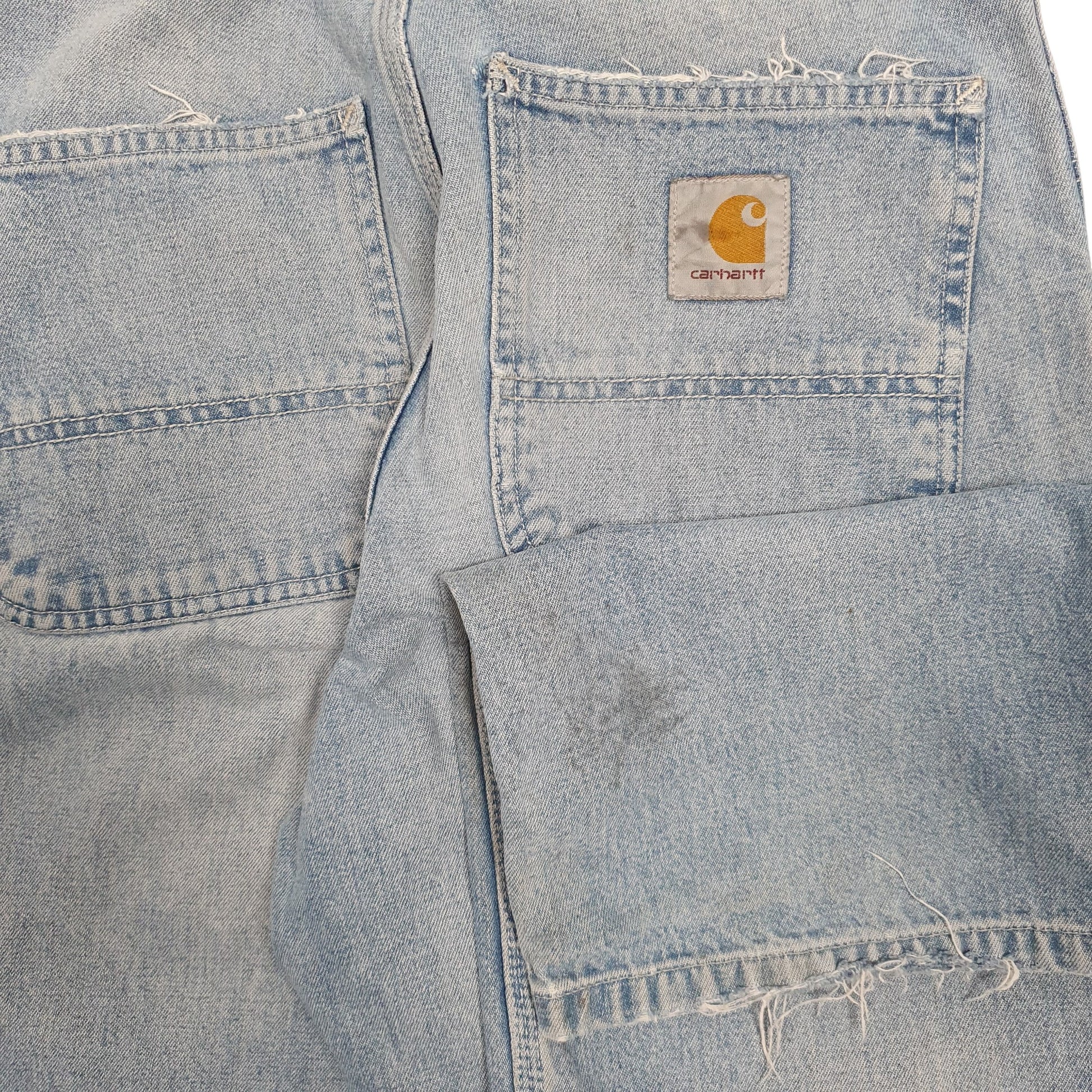 Mens Blue Carhartt   Jeans