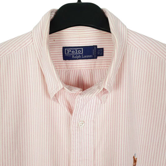 Mens Pink Polo Ralph Lauren Vintage 90s  Shirt