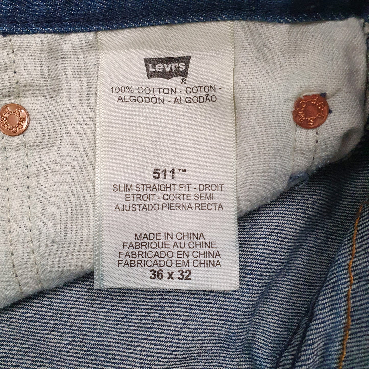 Mens Blue Levis   Jeans