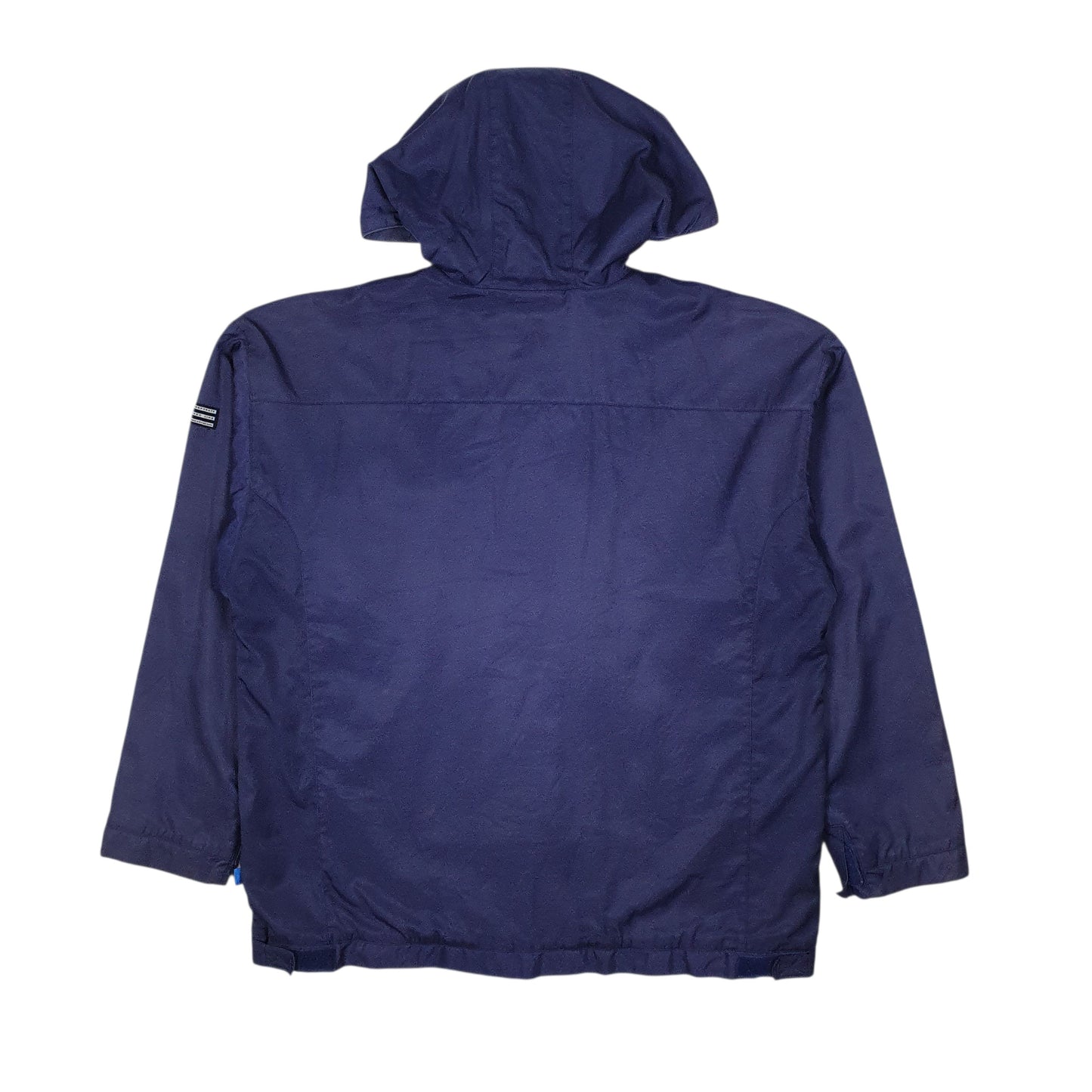 Mens Navy Adidas Vintage 90s Windbreaker  Coat
