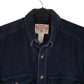 Mens Navy Wrangler Vintage 00s Chunky Corduroy  Shirt