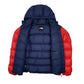Mens Red The North Face Nuptse Hooded  Coat