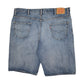 Mens Blue Levis 569  Shorts