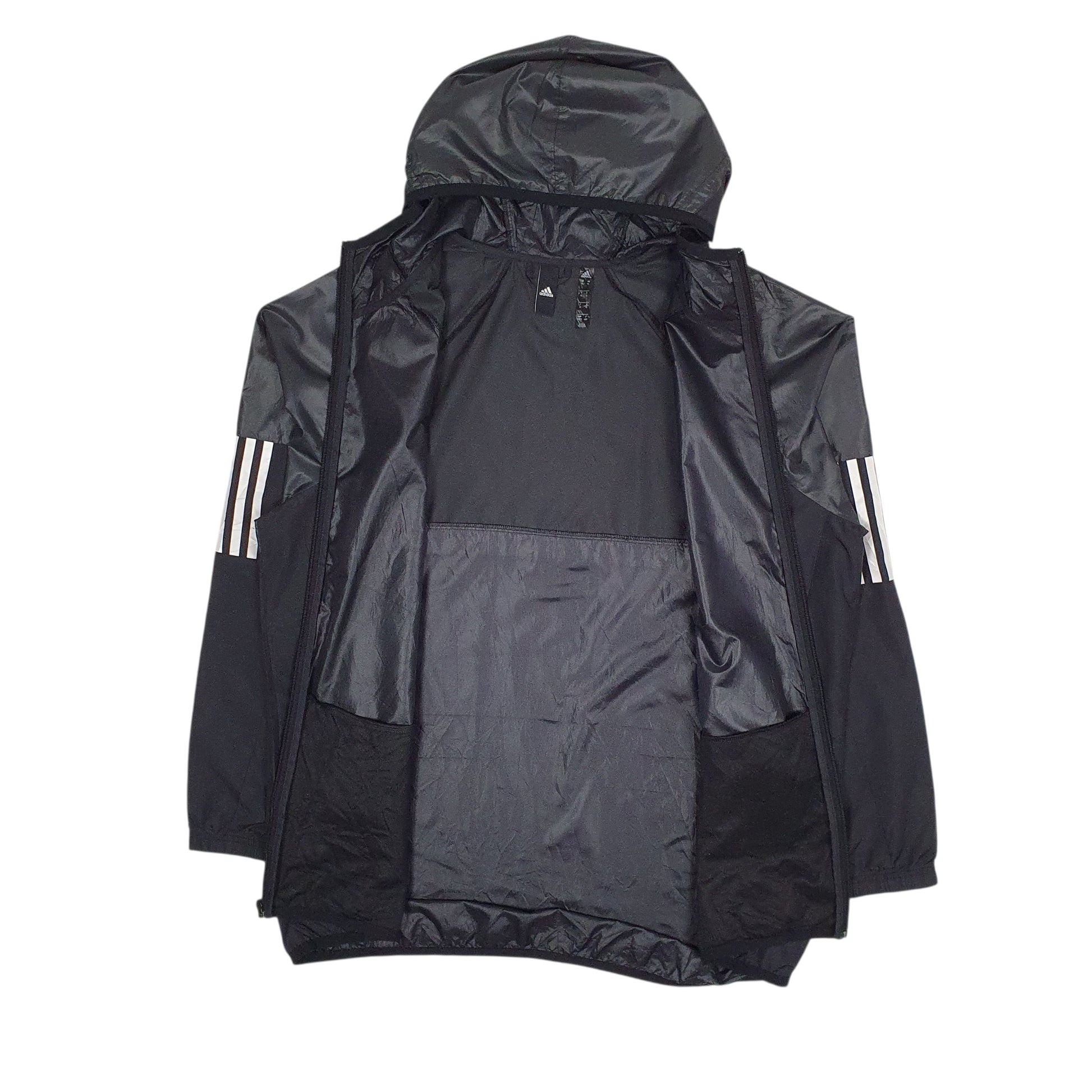 Mens Black Adidas   Coat