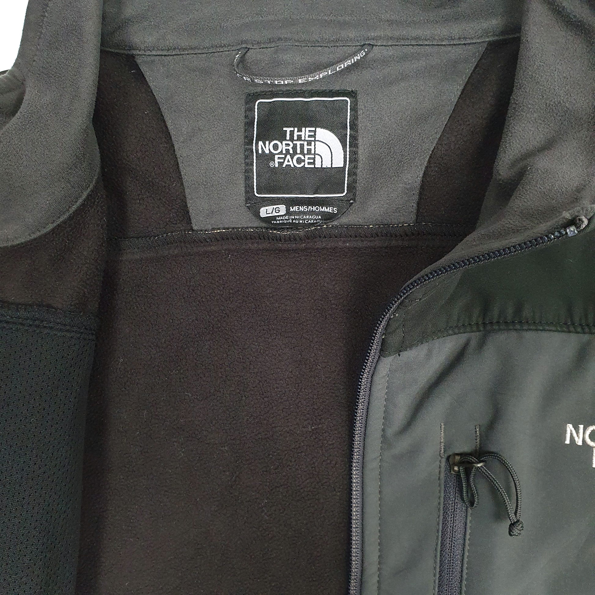 Mens Grey The North Face Windbreaker  Coat