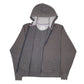 Mens Grey Champion  Full Zip Jumper