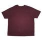 Mens Burgundy Carhartt   T Shirt