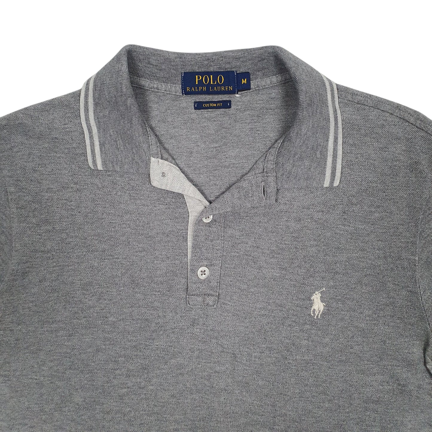 Mens Grey Polo Ralph Lauren   Polo Shirt