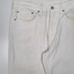 Mens White Levis   Jeans