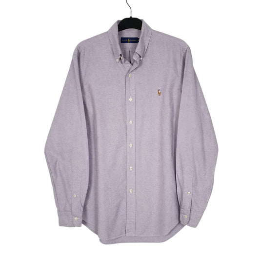 Mens Purple Ralph Lauren  Long Sleeve Shirt
