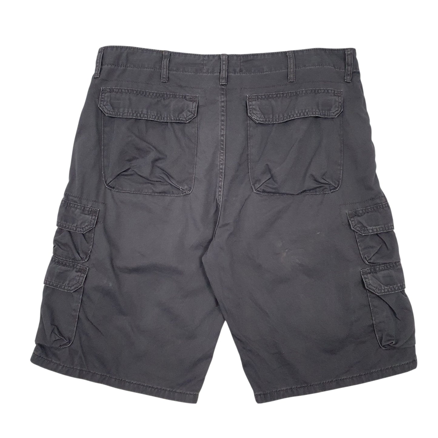 Mens Grey Wrangler  Hoodie Shorts