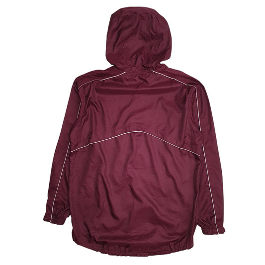 Mens Burgundy Nike MB Bulldogs  Coat