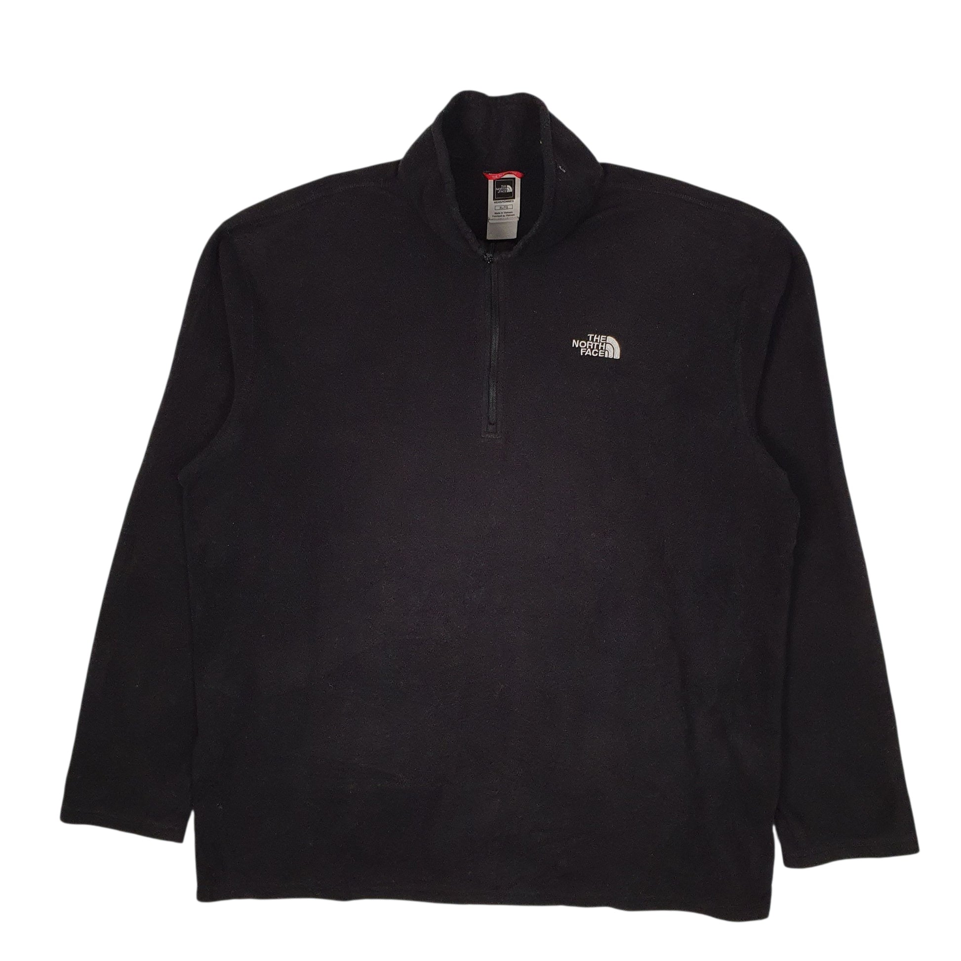 Mens Black The North Face  Quarter Zip Jumper