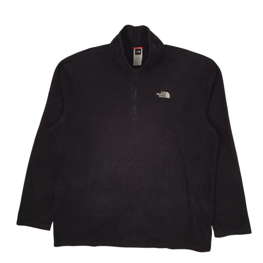 Mens Black The North Face  Quarter Zip Jumper